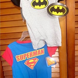 Two Super Hero Onsies New